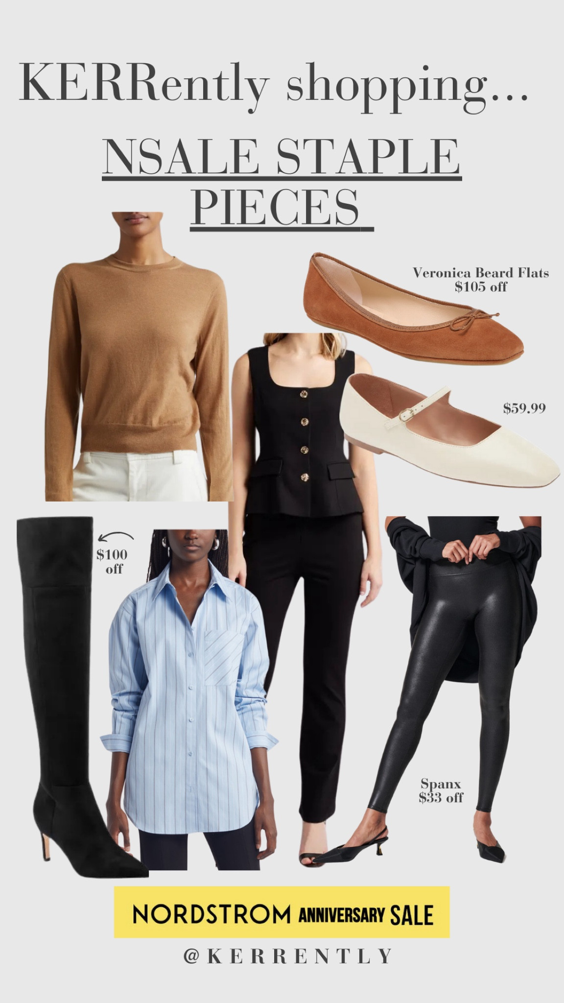 Nsale is the perfect time to grab a few staple pieces that you know you’ll wear all fall and winter! Here are a few of my top picks on sale 

#LTKSaleAlert #LTKxNSale #LTKSeasonal