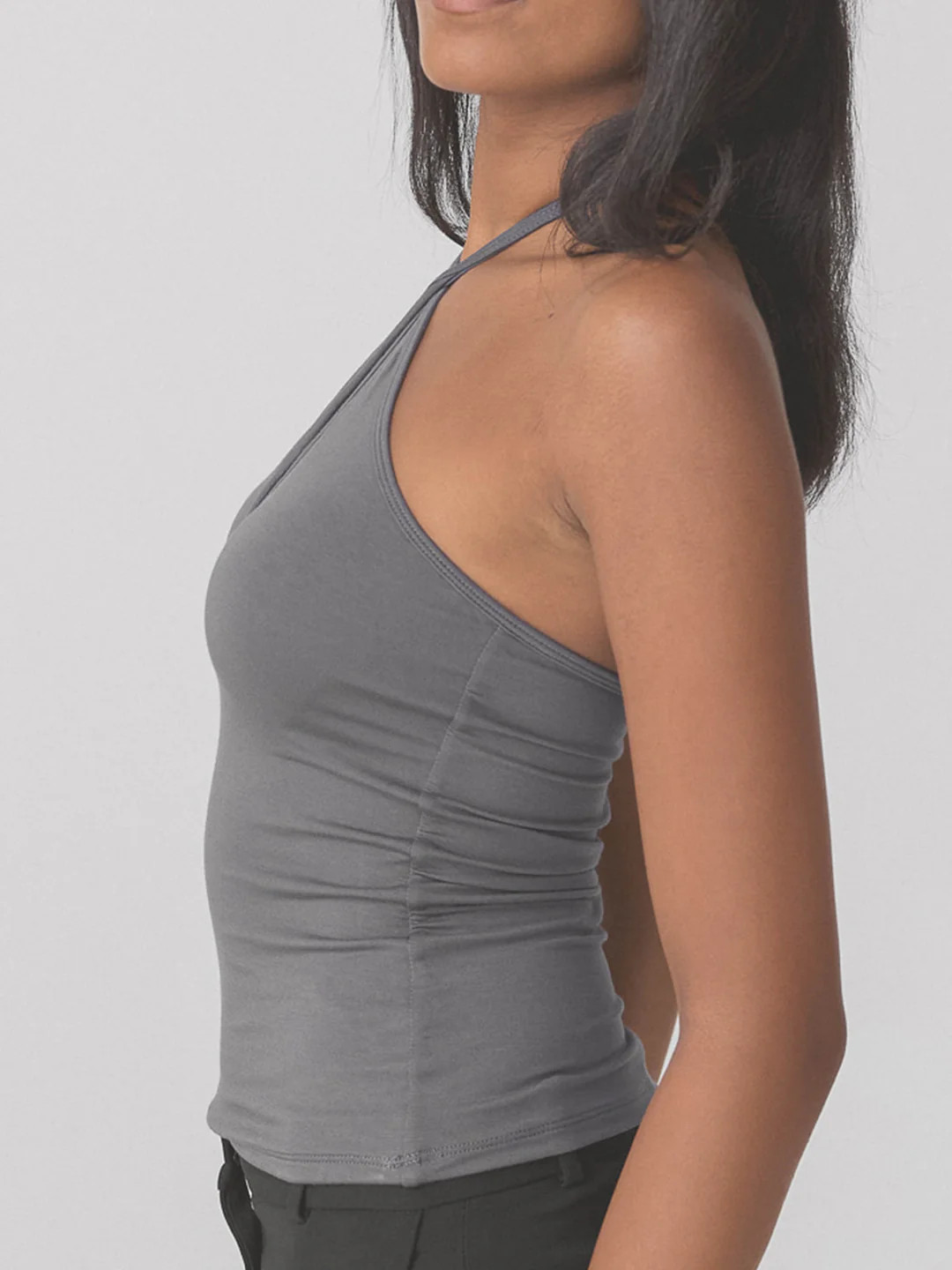 Braless Strappy Keyhole Brami Top | Klassy