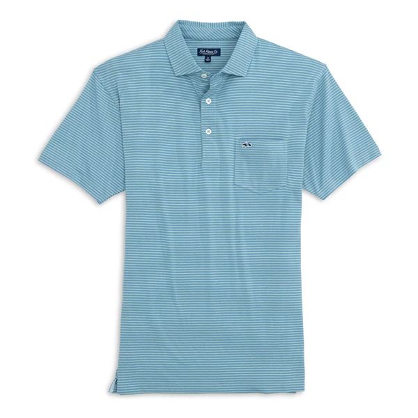 Men's Fish Hippie Shellbine Stripe Polo | Scheels