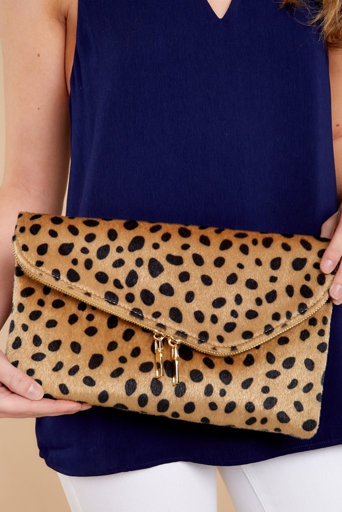 No New Tricks Cheetah Clutch | Red Dress 