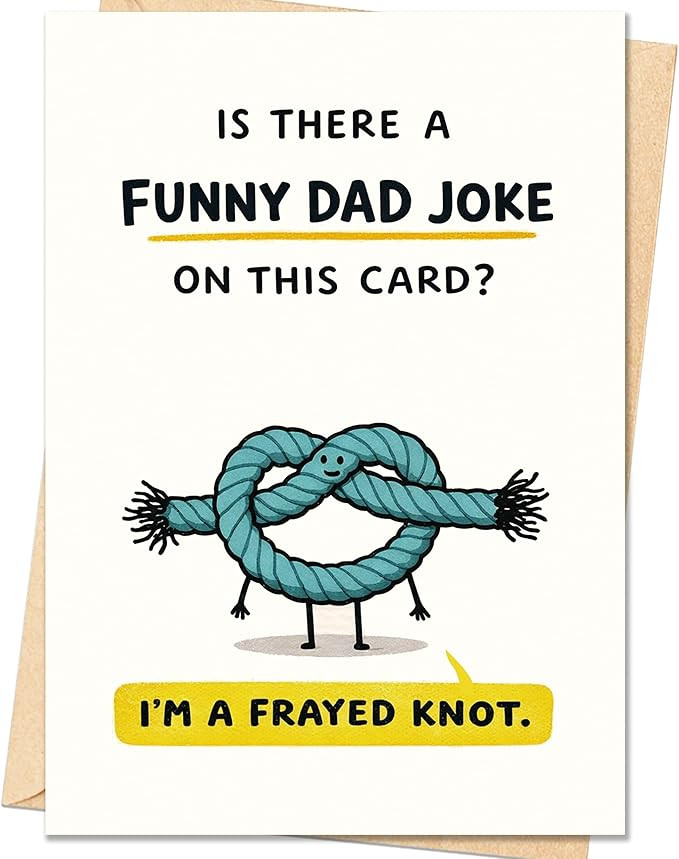 IDU Fathers Day Card, Funny Fathers Day Card Gifts Decorations for Dad from Daughter Son, Happy F... | Amazon (US)