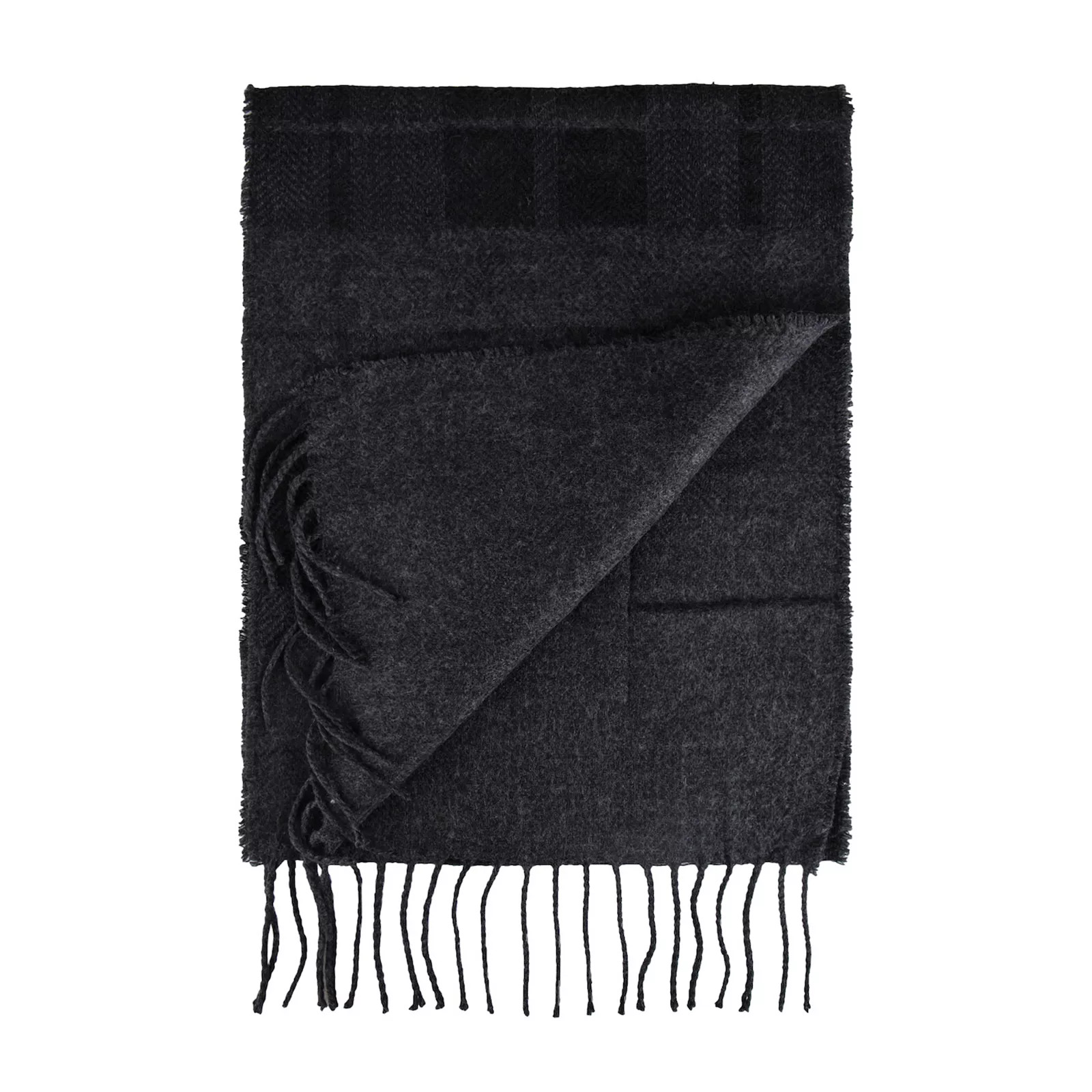 Men's Dockers Gray Plaid Scarf, Dark Grey | Kohl's