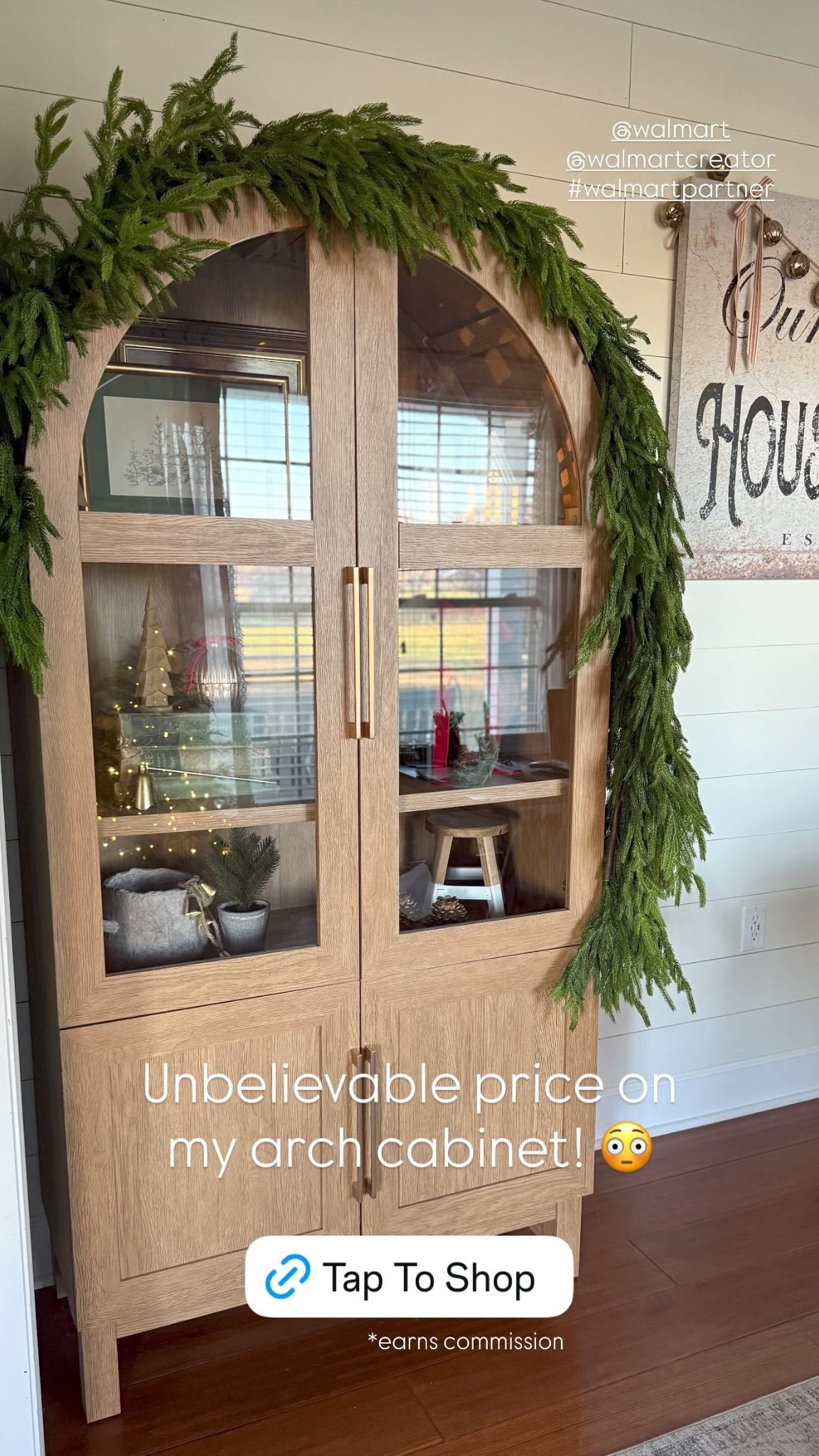 Unbelievable price on my Better Homes & Gardens viral arch cabinet! 😳 I added different hardware to really elevate the look! 

#LTKHome #LTKSeasonal #LTKSaleAlert