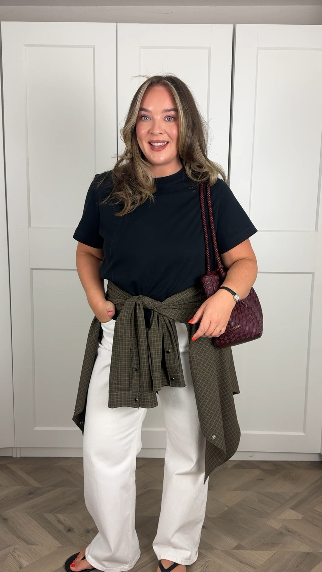 jeans are on sale and code AFxLTK will get you an extra 15% off at checkout‼️ I wear a 31 short and I’m a UK14 and 5 ft 2 and a half 

had ten mins to throw an outfit on so just sharing my thoughts on the Fashion Britain launch!

#LTKautumn #LTKmidsize #LTKjeans