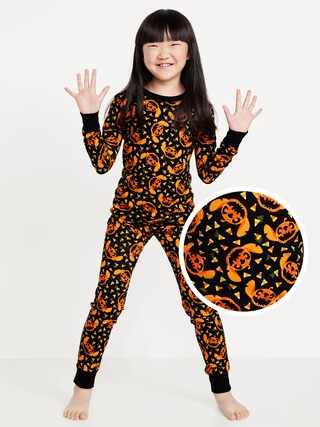 Disney© Halloween Stitch Gender-Neutral Snug-Fit Graphic Pajama Set for Kids | Old Navy (US)