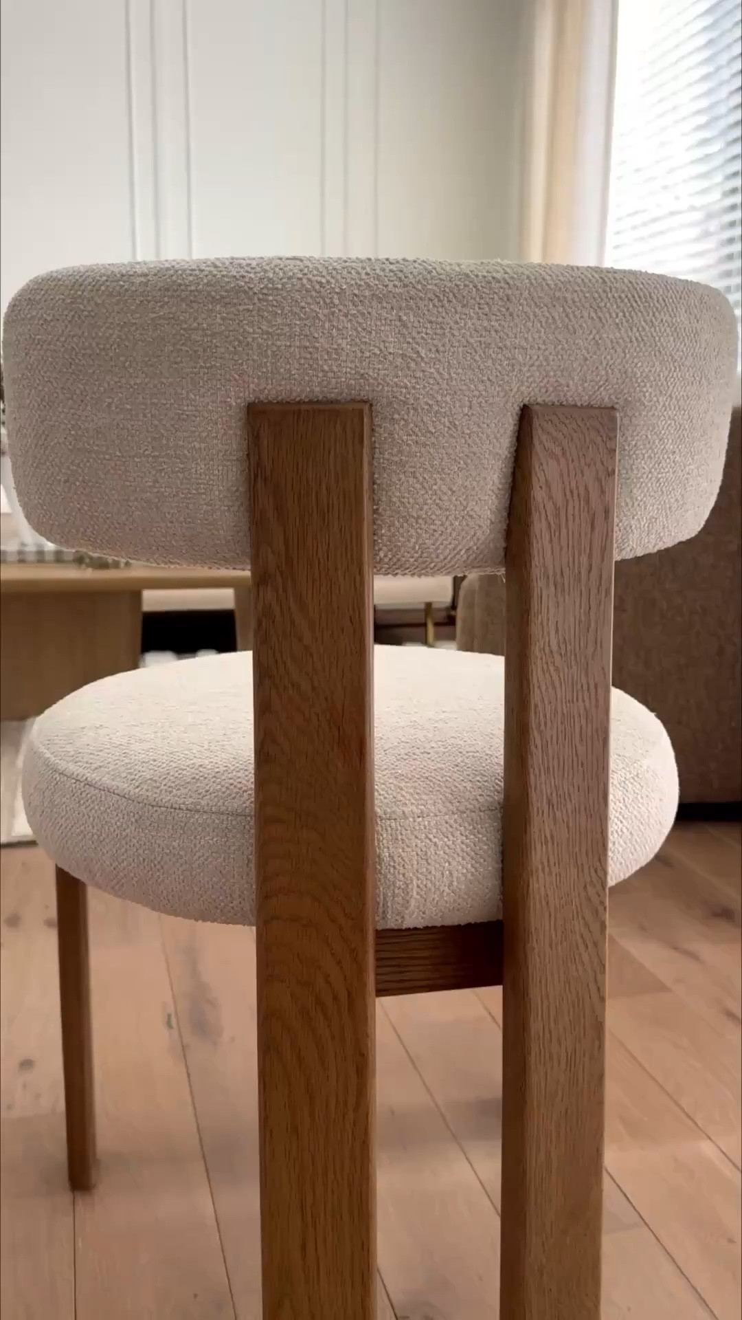 These dining chairs are so beautiful and modern. The wood is the perfect neutral tone and the cushions are very comfortable  

#LTKHome #LTKmomlife #LTKOver40