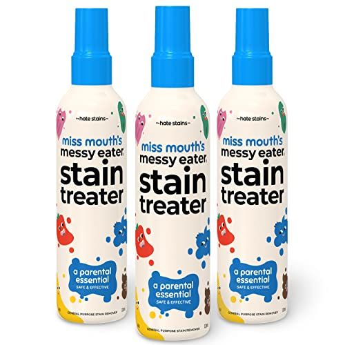 Miss Mouth's Messy Eater Stain Treater Spray - 4oz 3 Pack Stain Remover - Newborn & Baby Essentia... | Amazon (US)