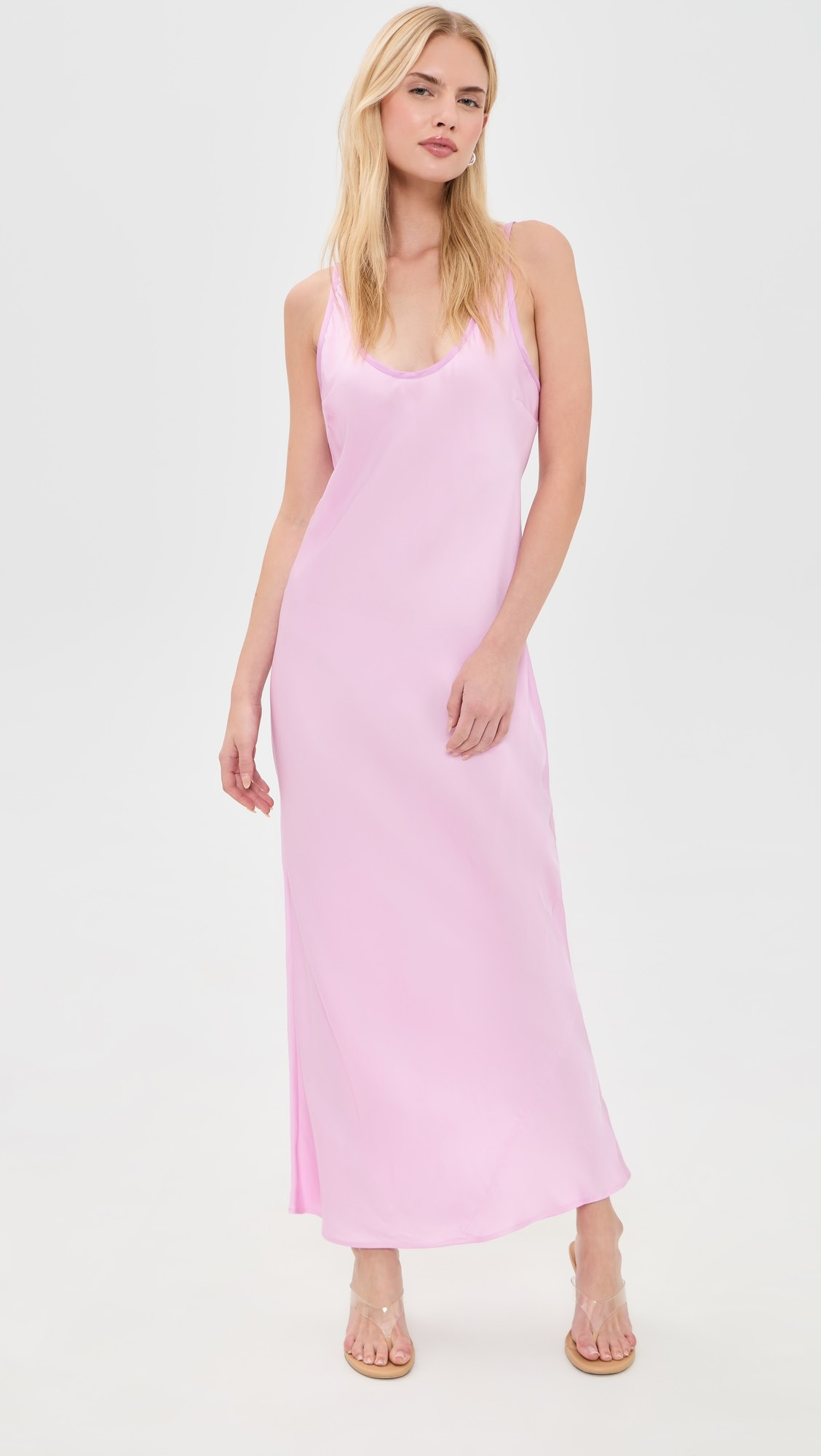 L'AGENCE Akiya Contrast Tank Dress | Shopbop | Shopbop
