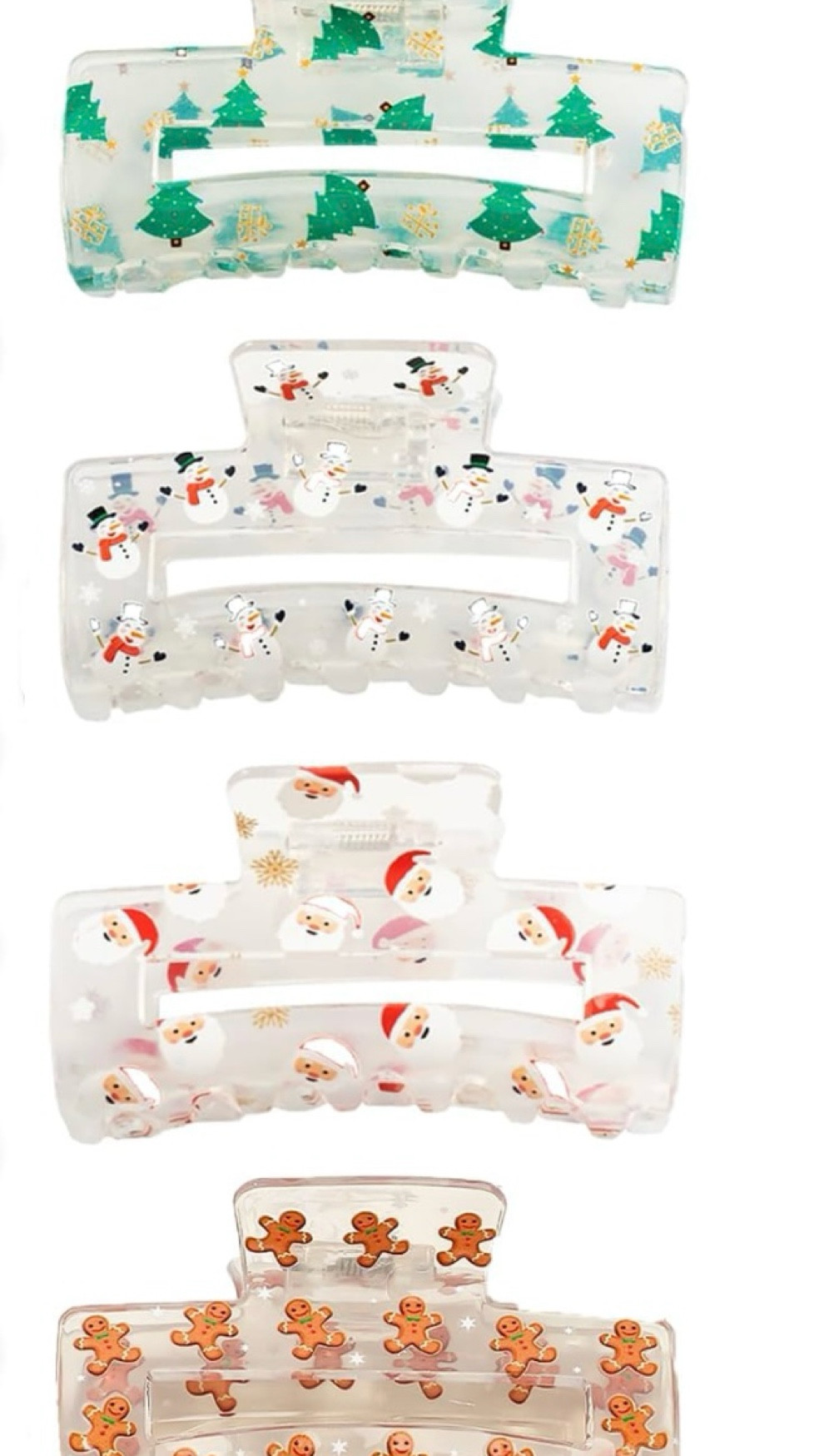 Christmas claw clips 🎄 

#LTKstyletip #LTKHoliday #LTKSeasonal