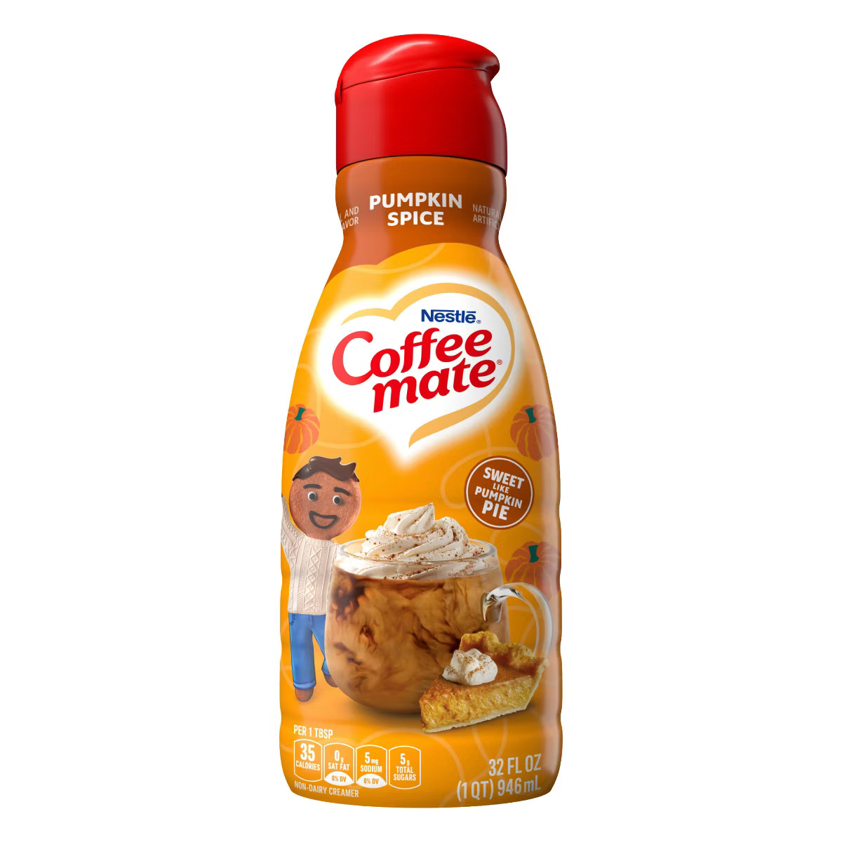 Coffee mate Pumpkin Spice Coffee Creamer - 1qt | Target