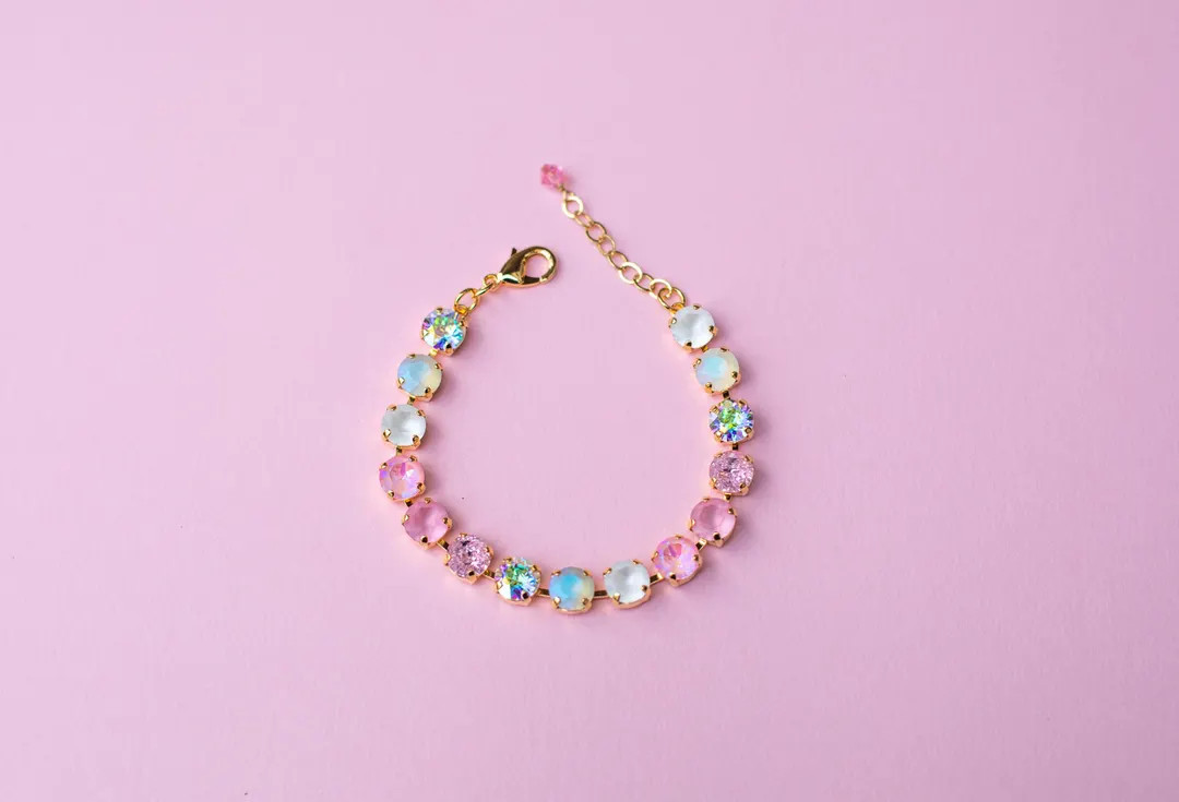 Popular Pink 8mm Bracelet - Etsy | Etsy (US)