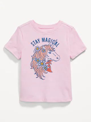Short-Sleeve Graphic T-Shirt for Toddler Girls | Old Navy (US)