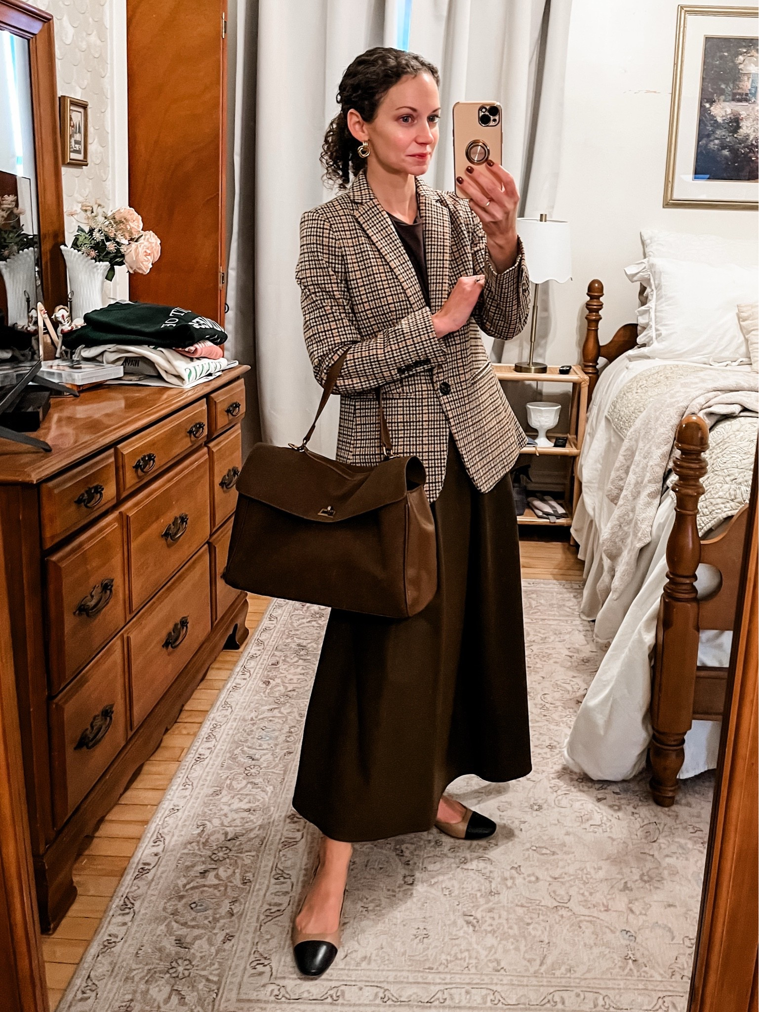 Brown neutral fall outfit.

#LTKdayinmylife #LTKgrwm #LTKootd