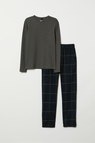 H & M - Pajamas - Blue | H&M (US)