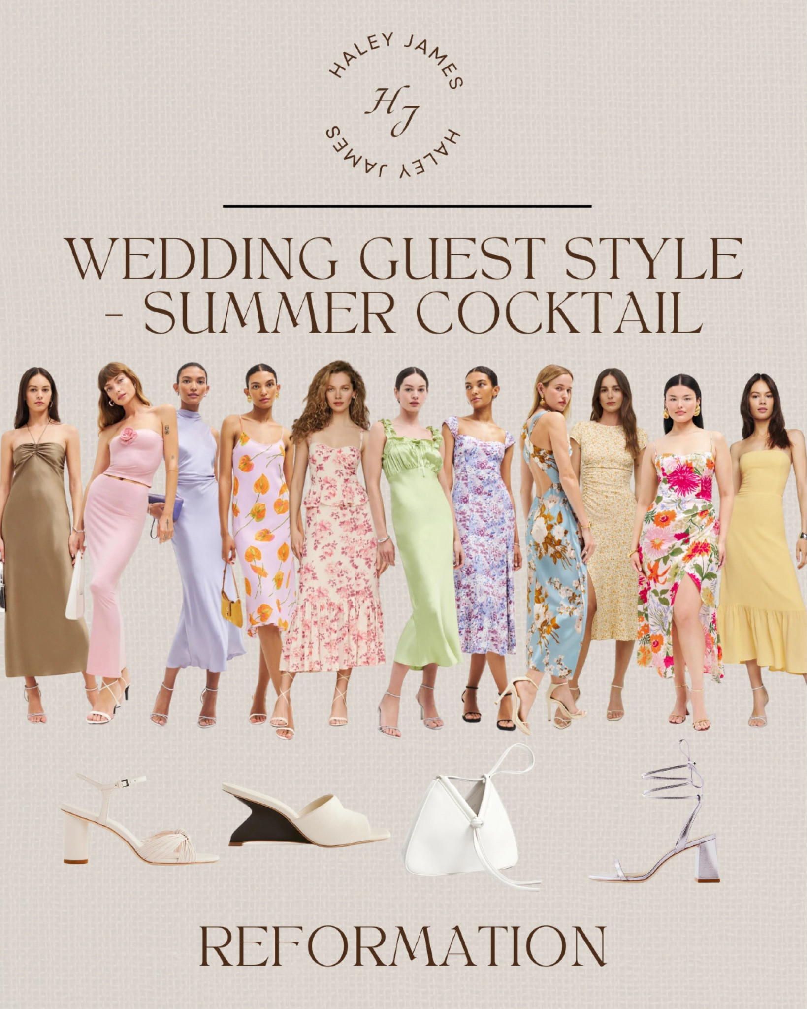 Haley James Style: Wedding Guest Style Summer Cocktail #haleyjames #wedding #weddingstyle

#LTKstyletip #LTKwedding #LTKSeasonal