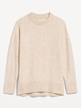 SoSoft Crew-Neck Tunic Sweater | Old Navy (US)