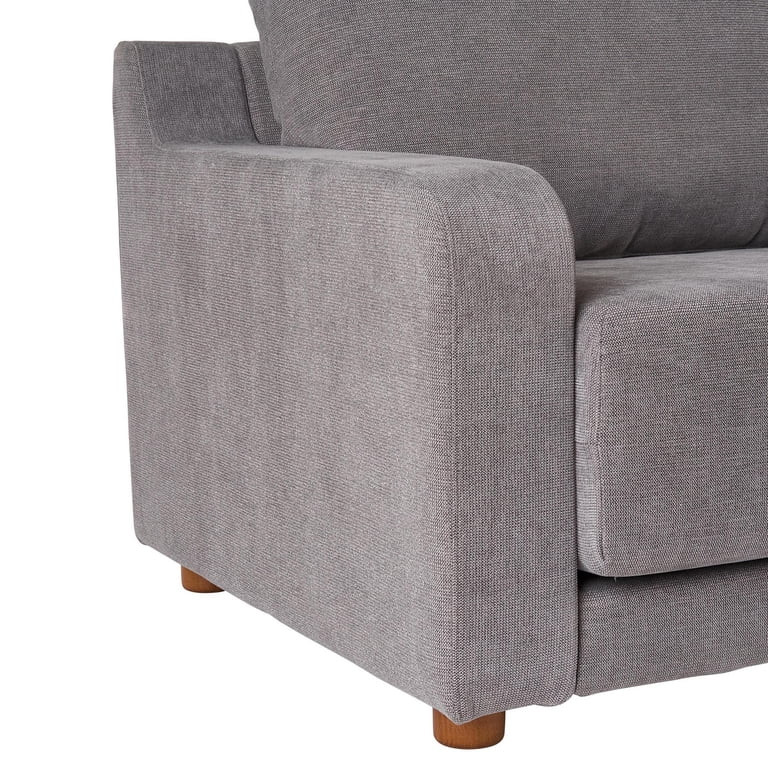 Better Homes & Gardens Owen 85.04" Slope Arm Sofa, Helio Pewter | Walmart (US)