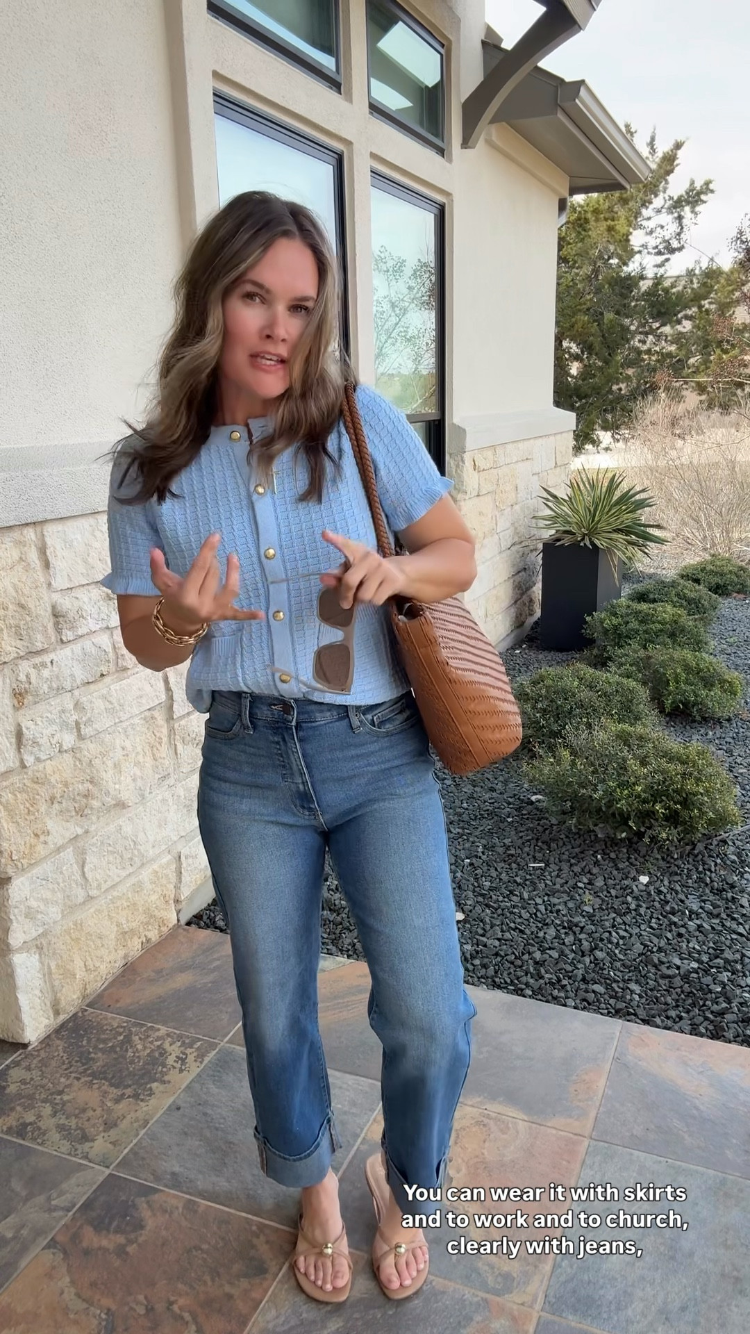 This Walmart sweater is so high end and jeans are so good remind me of loft! In my normal size in both and both under $25 work, church all the things #walmartfashion #walmartfinds #casualoutfit 

#LTKootd #LTKgrwm #LTKSaleAlert