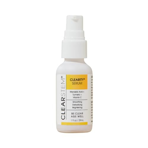 CLEARSTEM - CLEARITY The Blackhead Dissolver Mandelic Acid Serum - Vitamin C, Turmeric, Collagen ... | Amazon (US)