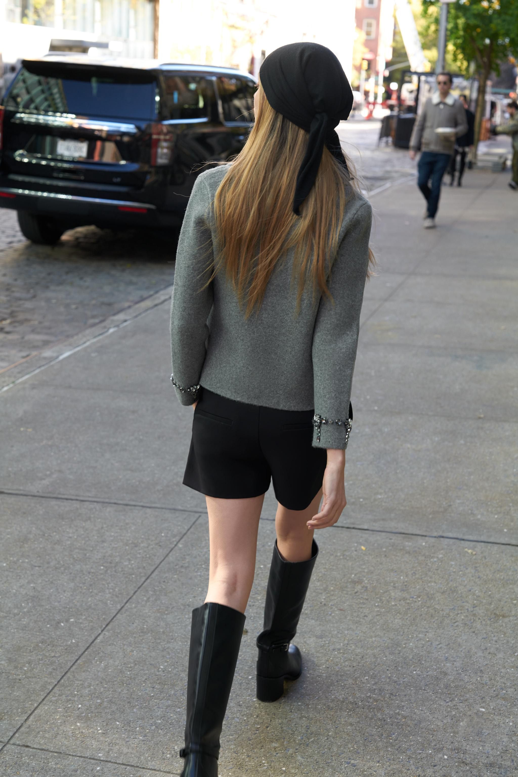 ZW COLLECTION FRAYED PEPLUM BLAZER | Zara AU