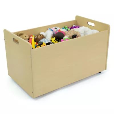 Humble Crew® Toy Box with Wheels | Bed Bath & Beyond