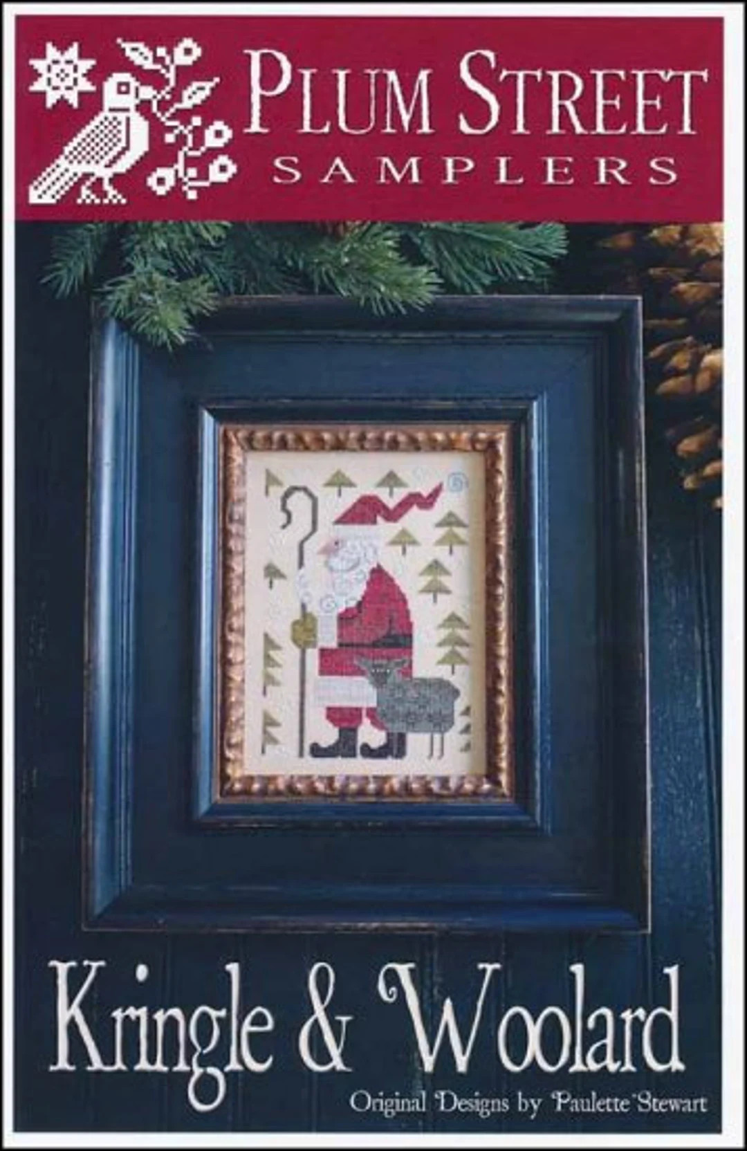 Plum Street Samplers KRINGLE & WOOLARD Cross Stitch Pattern - Etsy | Etsy (US)