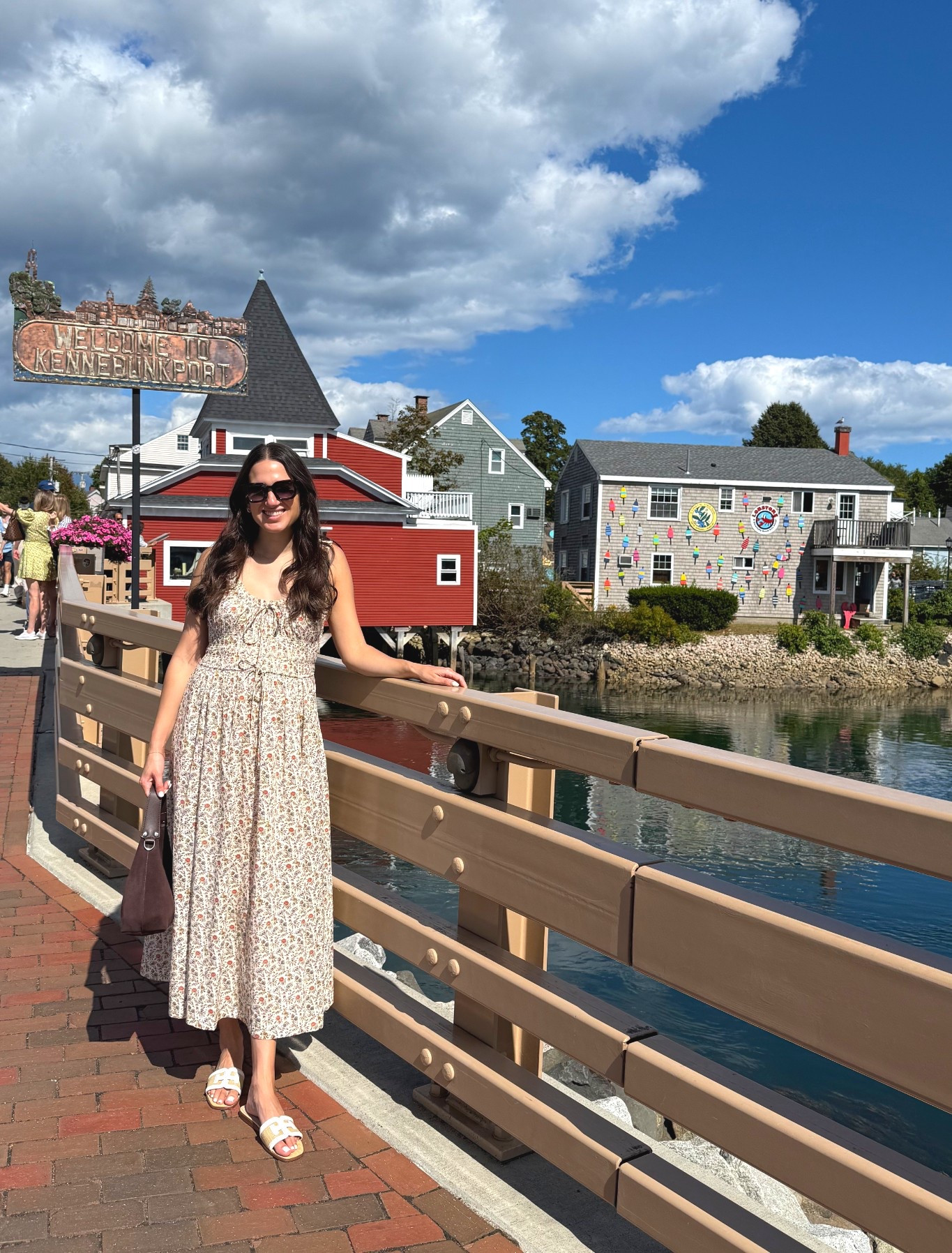 Maine ootd ⚓️❤️ love this dress for transitioning into fall 🍂Wearing size S 