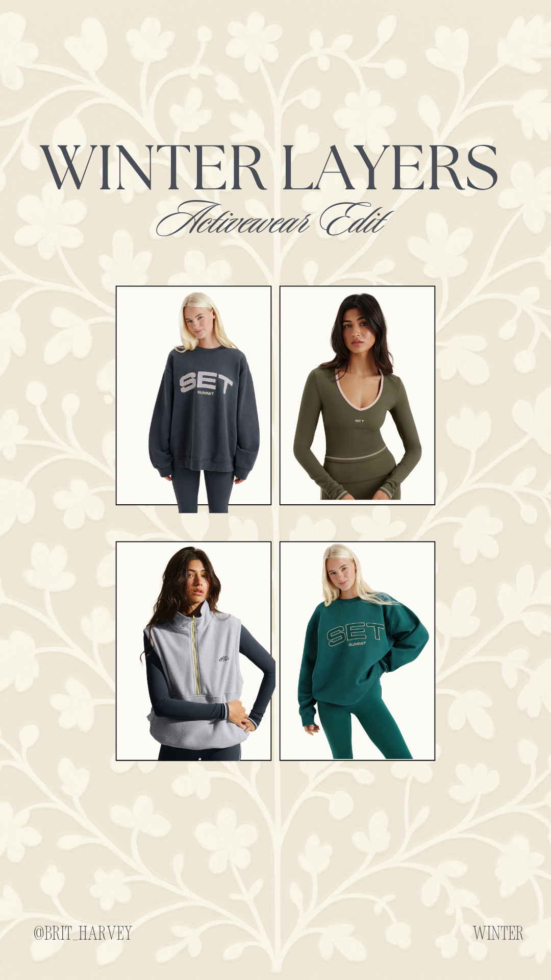 Winter layering staples—just dropped. ❄️
This new SET Active collection is live now with elevated base layers + cozy sweats made for cold mornings, workouts, and everyday wear. 

 #LTKActive #LTKStyle #LTKFinds #WinterLayers #ActivewearStyle #AthleisureWear #ColdWeatherStyle #WorkoutLayers #EverydayActive #SetActive #NeutralActivewear #CozyLayers