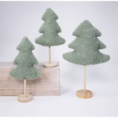 3ct Sherpa Trees Light Green - Bullseye's Playground™ | Target