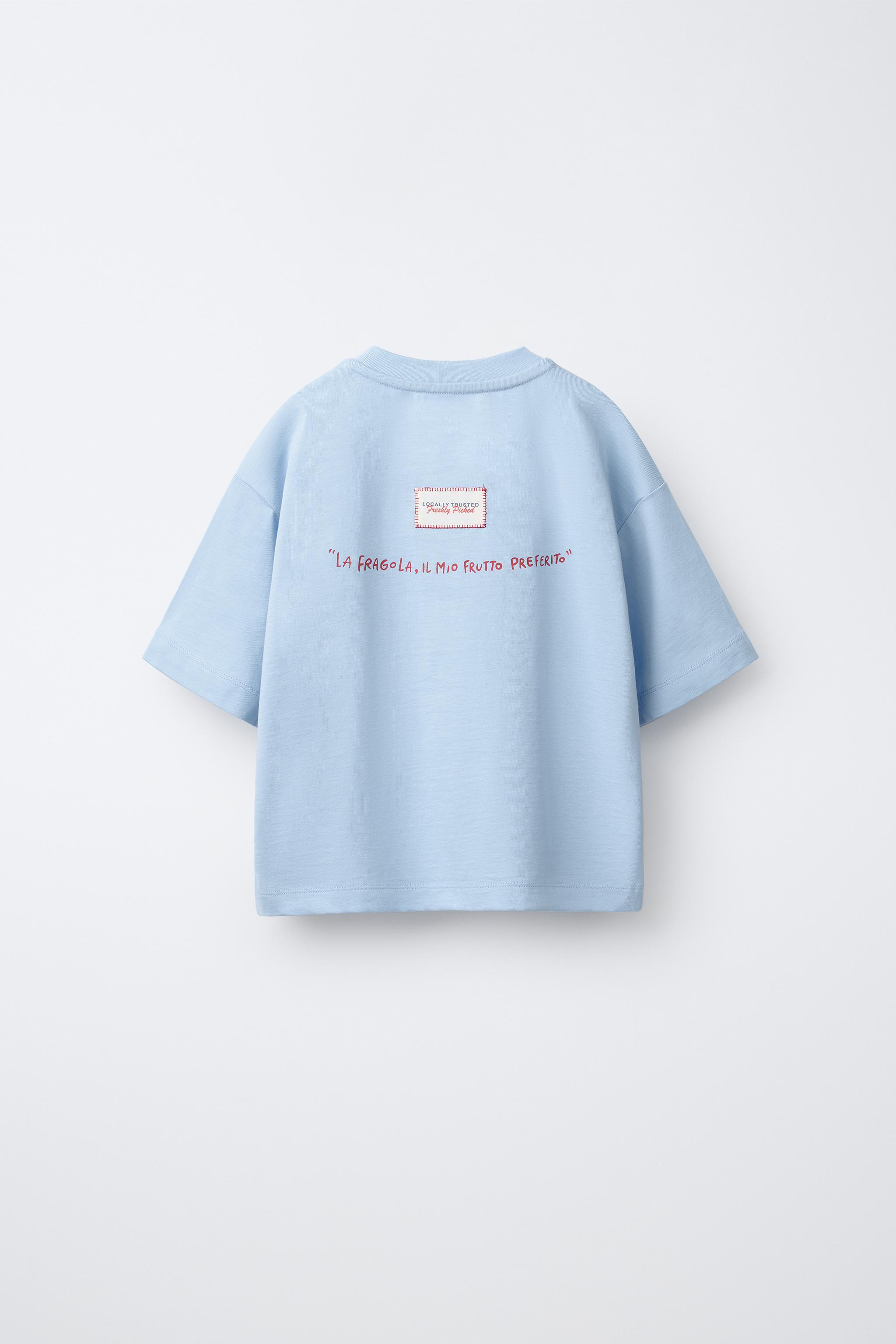 TOMATO PATCH T-SHIRT | Zara US