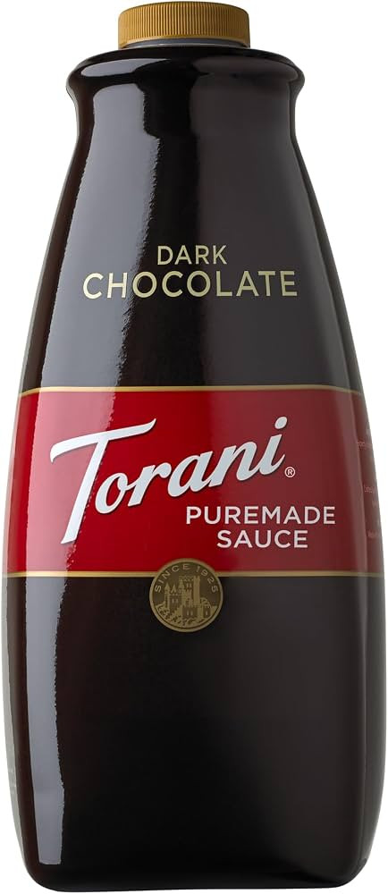 Torani Puremade Sauce, Dark Chocolate, 64 Ounces | Amazon (US)