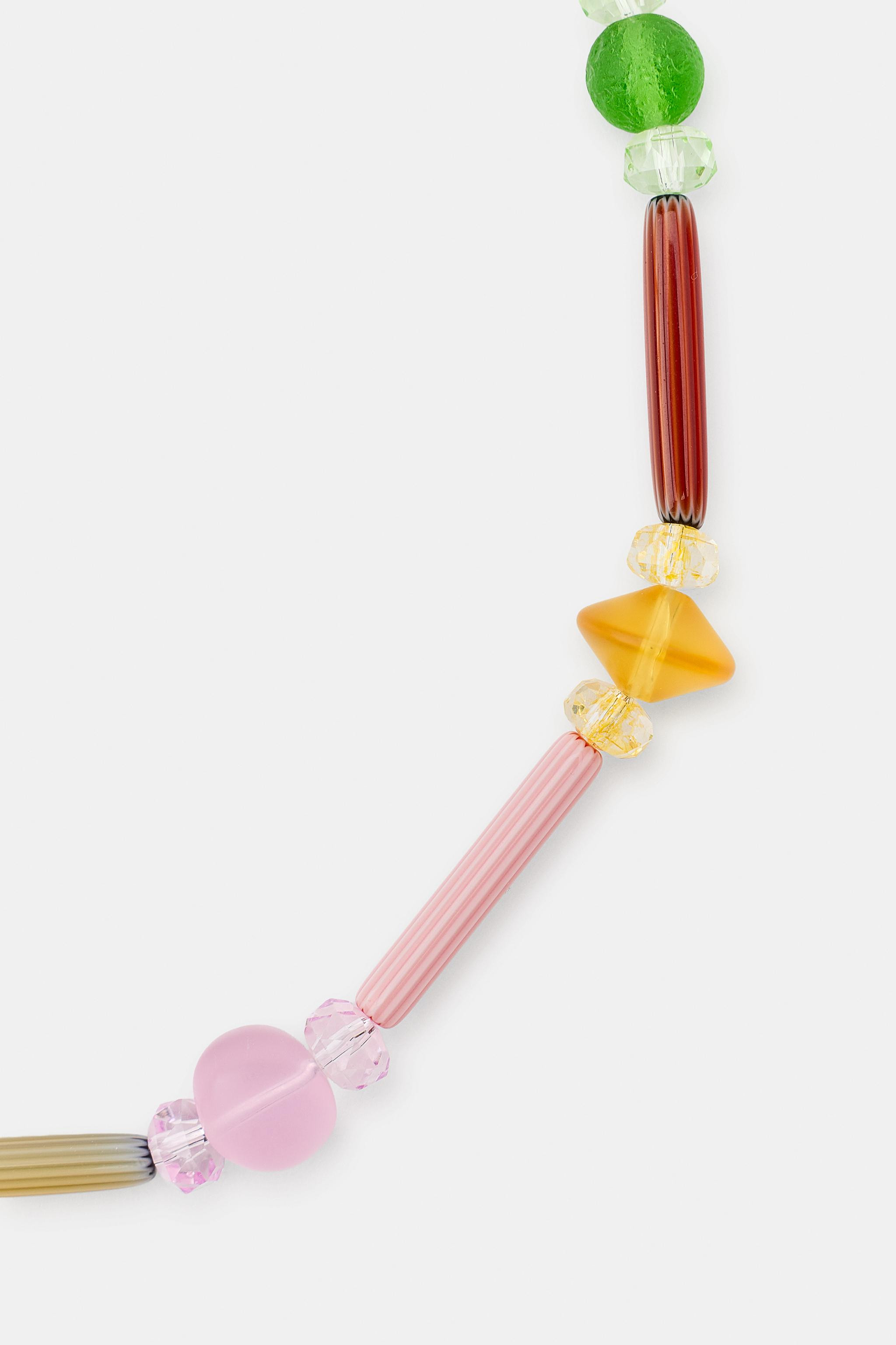 COMBINED RESIN PIECES NECKLACE | Zara US