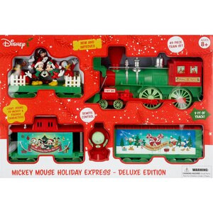 Disney Mickey Mouse Holiday Express Deluxe Edition Train Set | CVS Health