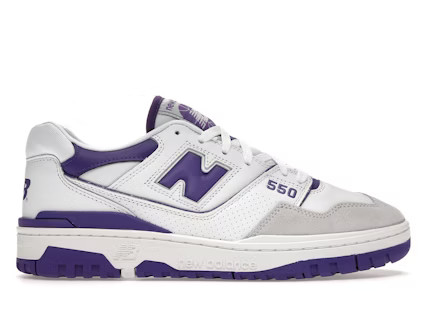 New Balance 550 White Purple | StockX