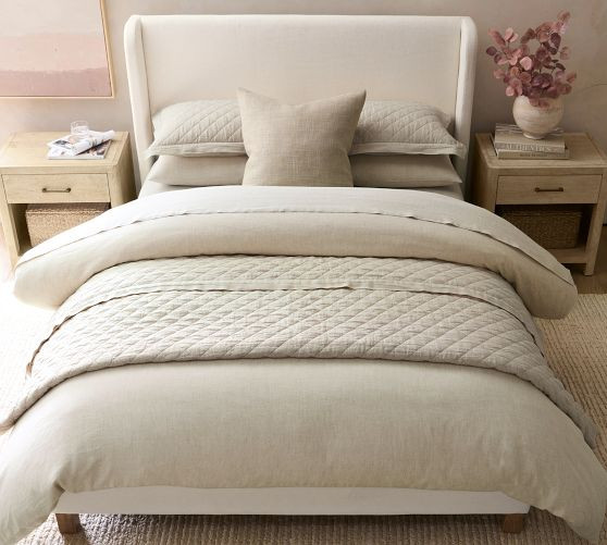 Belgian Flax Linen Duvet Cover | Pottery Barn (US)