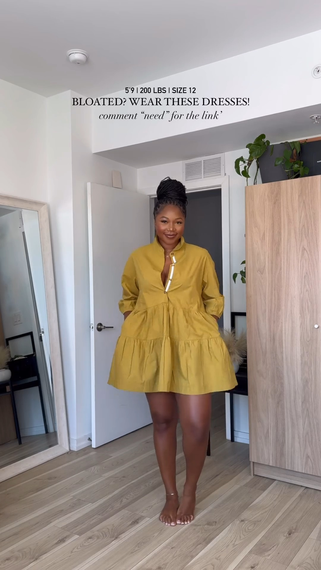 These bloat friendly dresses are PERFECT! For the warm season and honestly can be worn spring and early fall too 😍 I am 5’9 • 200 lbs wearing a size MEDIUM for my desired fit!

#LTKspring #LTKootd #LTKMidsize