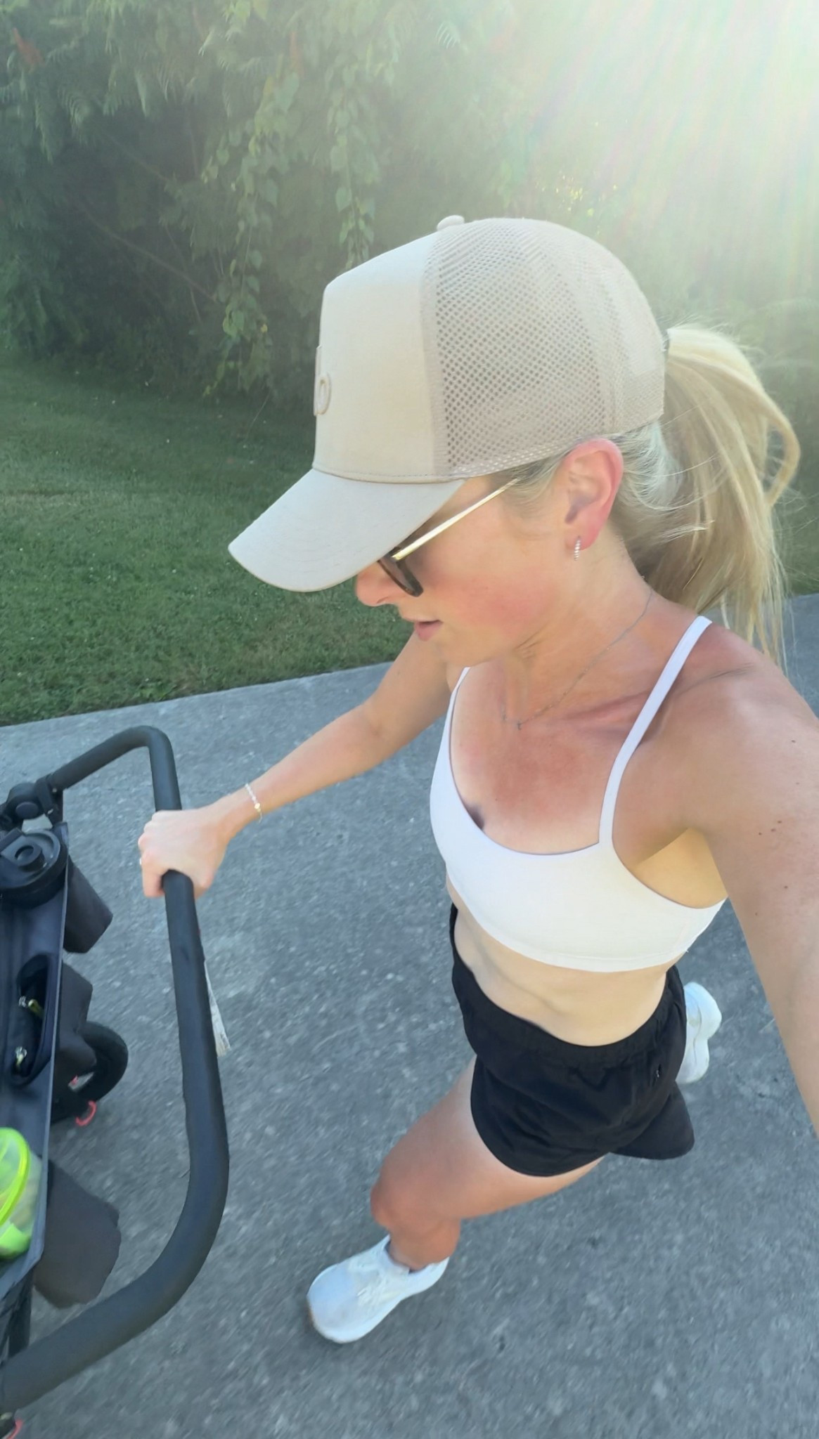 Running outfit , running shoes, jogging stroller, lululemon, brooks running 
#running #lululemon #runningshoes 

#LTKActive