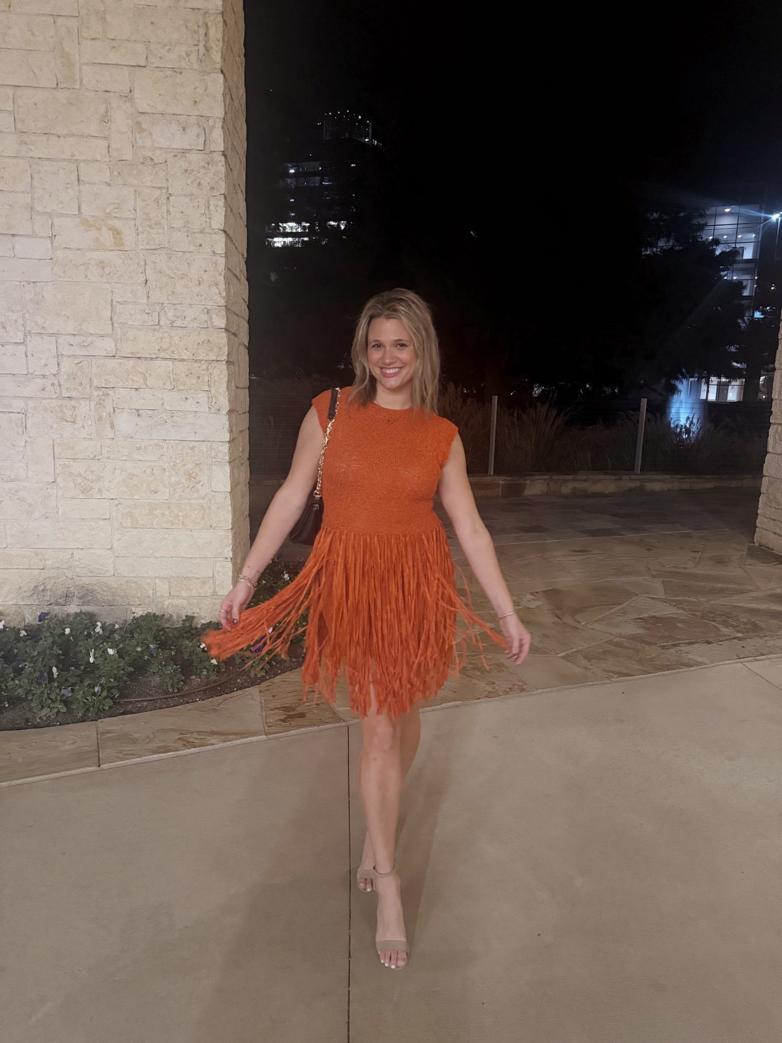 The attire theme was “sunset” & this dress was the perfect fit 🧡 wearing size medium for reference. Perfect for date nights + weddings + special events! 

#LTKWedding #LTKgrwm #LTKHoliday