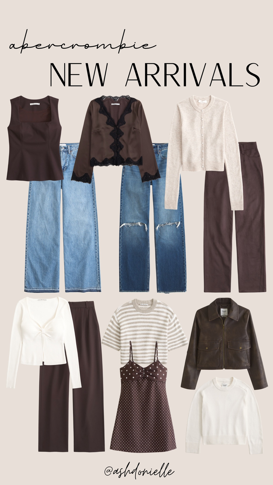 Abercrombie New Arrivals

Neutral winter layers
Chunky knit sweaters
Cold-weather outfit ideas
Wool coats and tailored outerwear
Cozy knit sets
Winter street style looks
Classic boots and booties
Elevated casual cold-season outfits
Scarves, gloves, and knit accessories

#LTKSaleAlert #LTKSeasonal #LTKootd