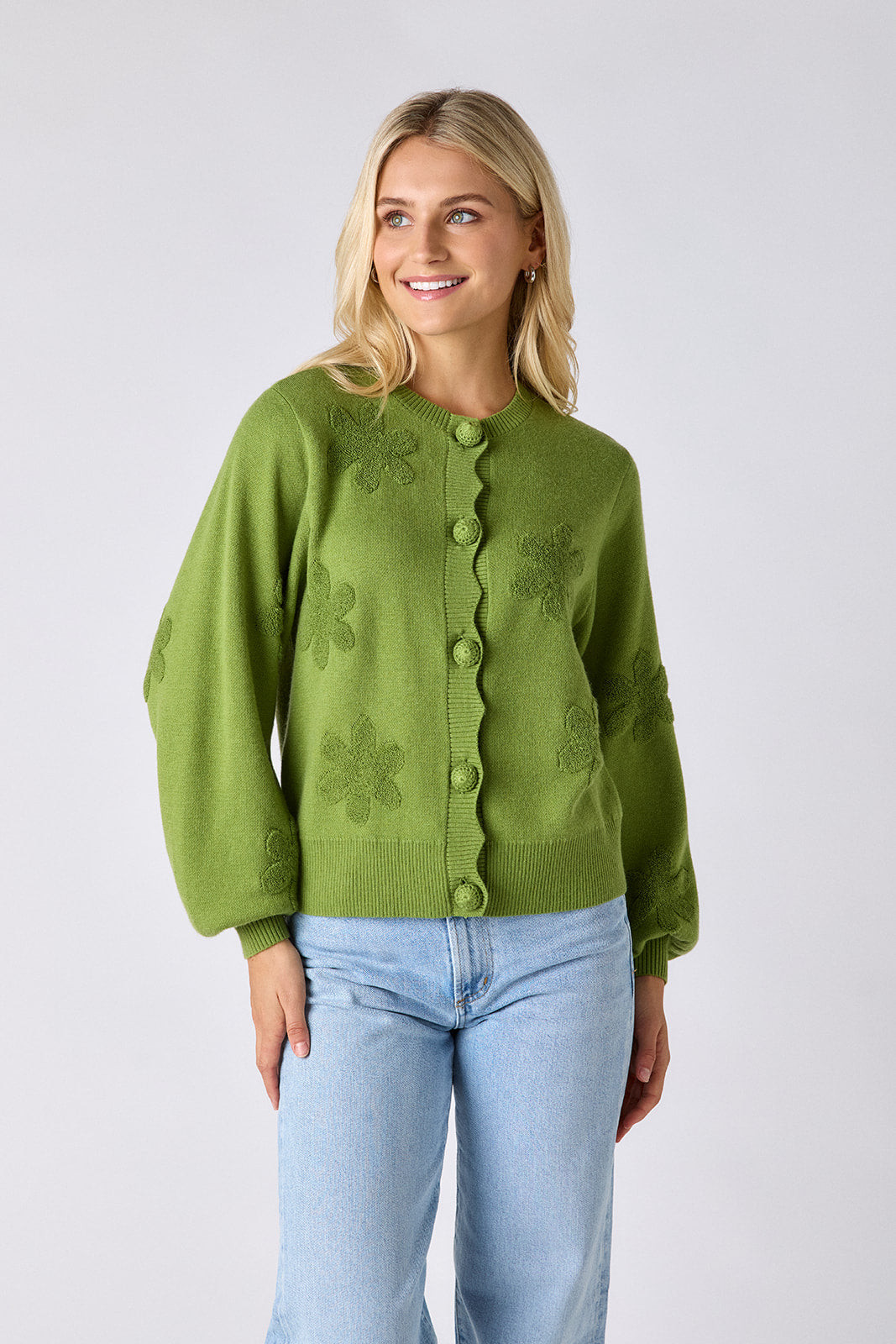 Colson Cardigan — Embroidered Knit Layer | CROSBY by Mollie Burch | CROSBY by Mollie Burch