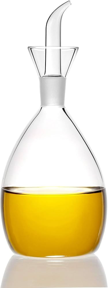 HAIZEEN 18 oz / 500 ml Olive Oil & Vinegar Dispenser with Non Drip Spout - Oil Pourer Dispensing ... | Amazon (US)