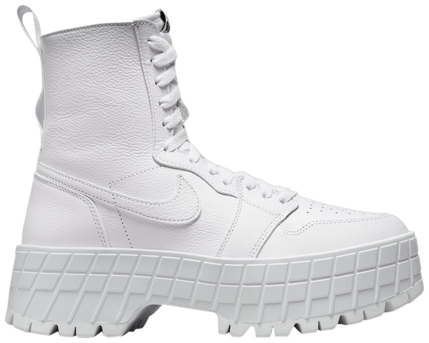 Wmns Air Jordan 1 Brooklyn 'Triple White' | GOAT