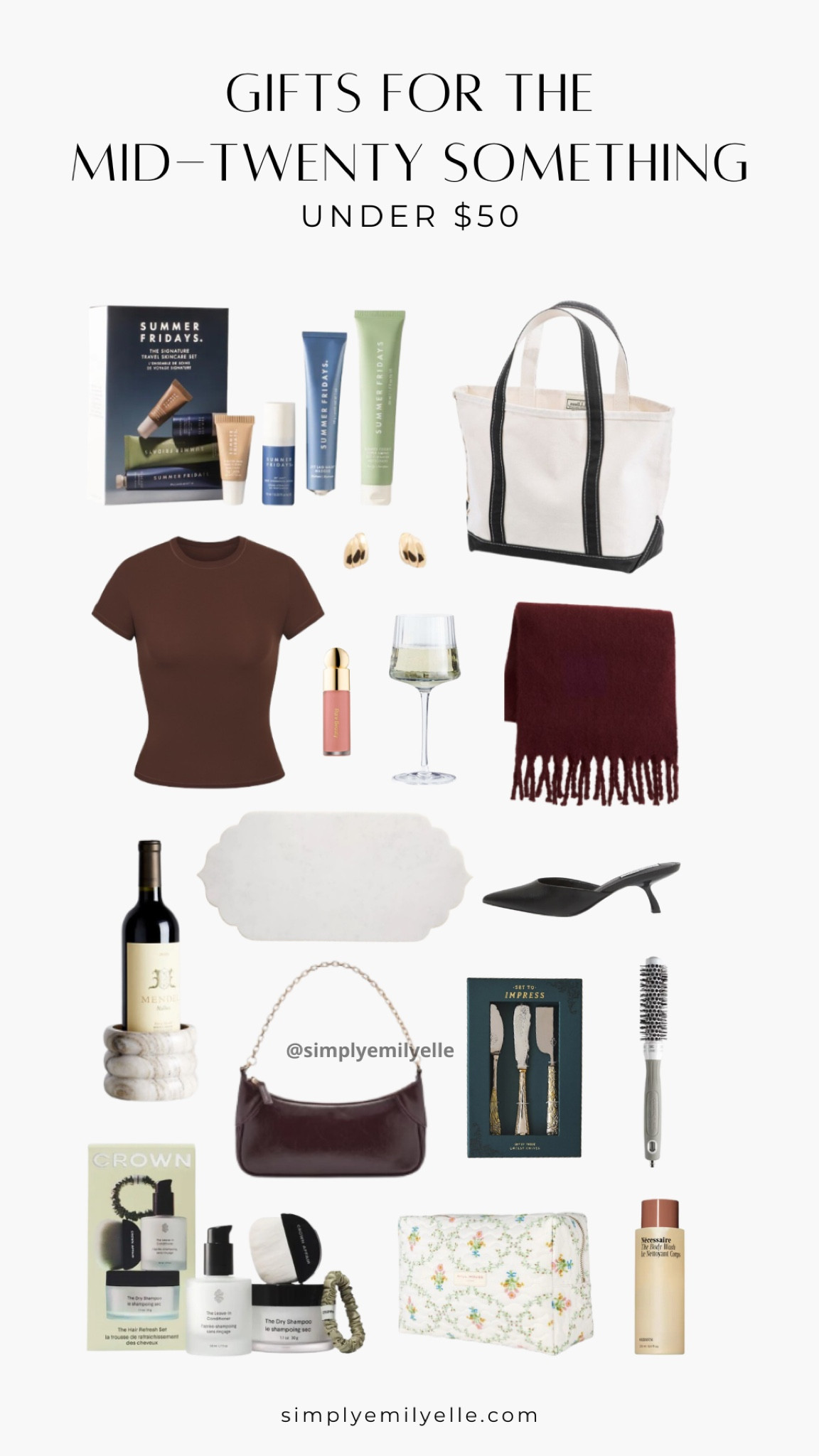 Holiday gift guide, holiday gift guide, gift guide, gift ideas, gift guide 2024
Gifts for her, gift ideas for her, gifts for twenty something, gifts for sister, gifts under $50, gift ideas for her under $50

#LTKSeasonal #LTKGiftGuide #LTKHoliday