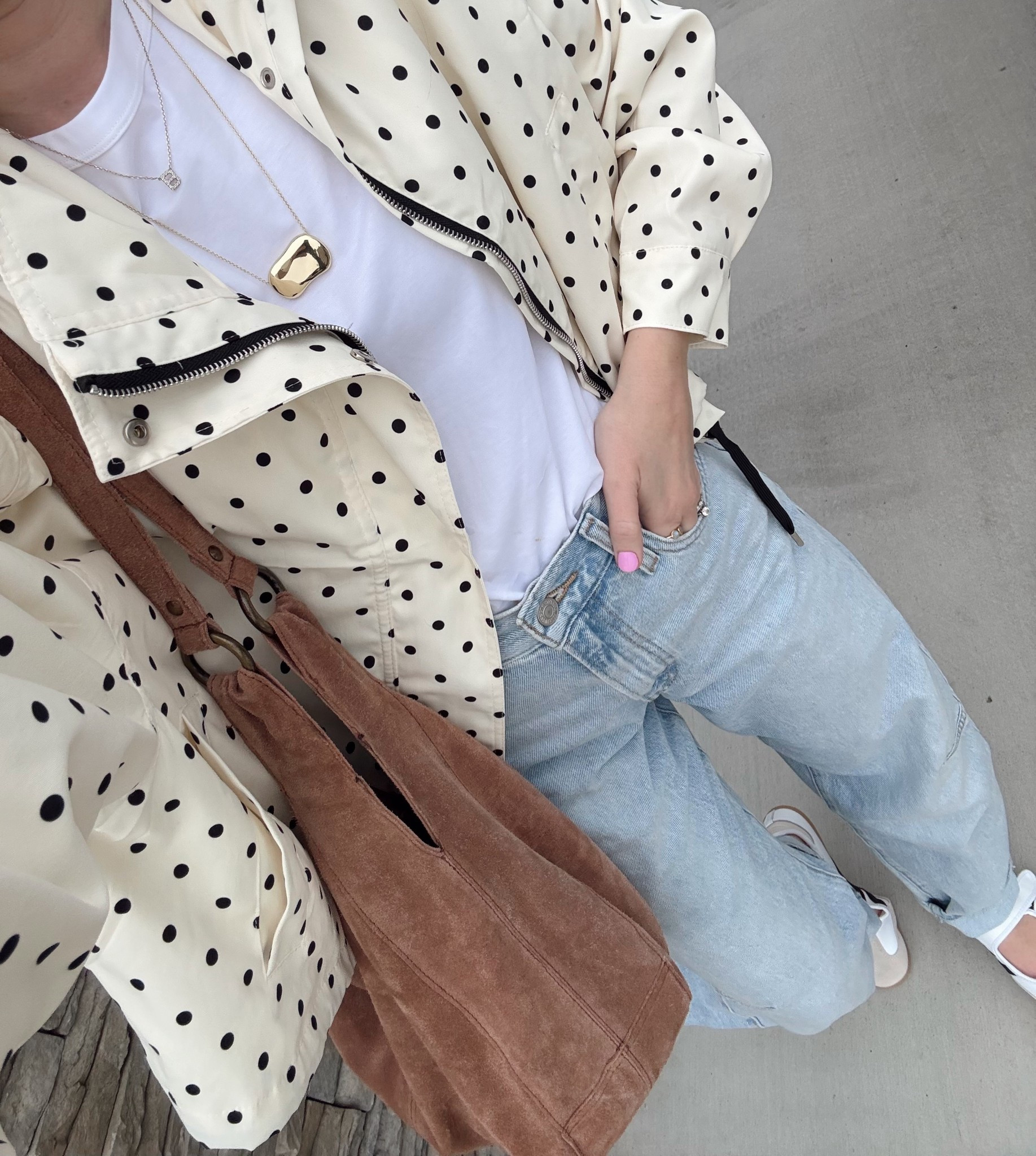 The cutest Amazon jacket! Paired with my favorite barrel jeans and the adidas Mary Jane’s I can stop wearing 🤭

Amazon style, polka dot jacket, barrel jeans, outfit inspo, adidas 

#LTKootd