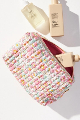 Stoney Clover Lane x Liberty London Small T-Seam Quilted Pouch | Anthropologie (US)