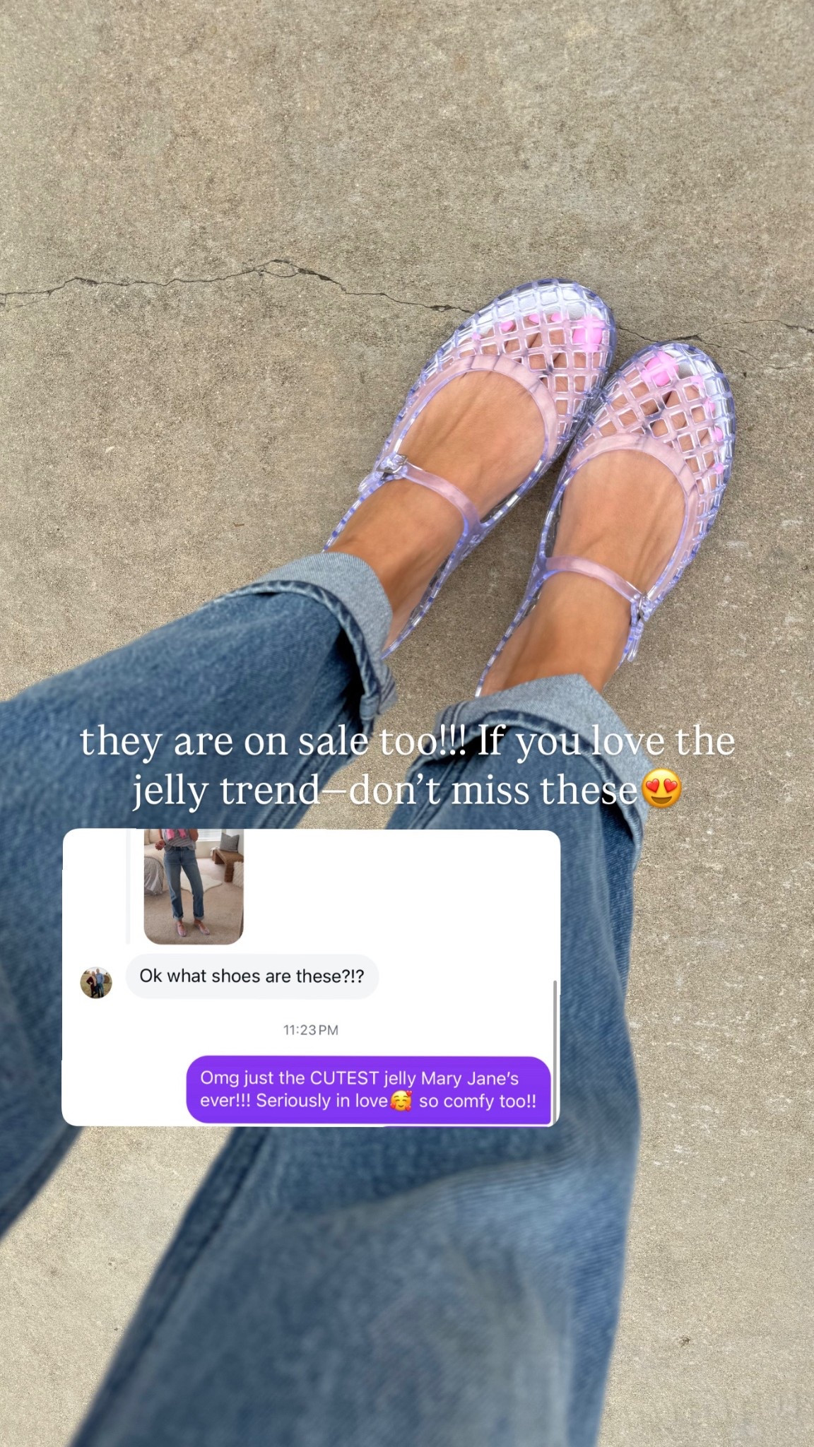 Mary Jane jelly mules😍😍 on sale under $30 + most importantly SO COMFY!!! Run tts & also come in red. 

#LTKSaleAlert #LTKootd #LTKSeasonal
