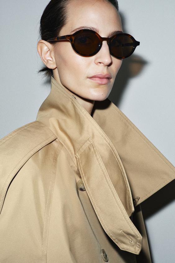 OVAL RESIN SUNGLASSES | Zara UK