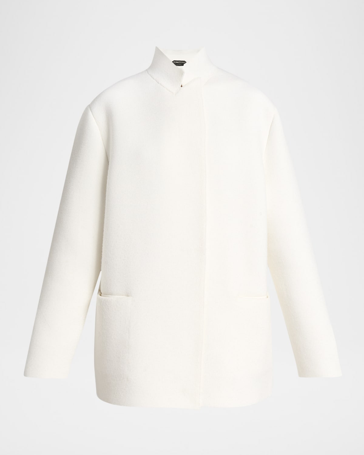 Wool-Cashmere Knit Jacket | Neiman Marcus