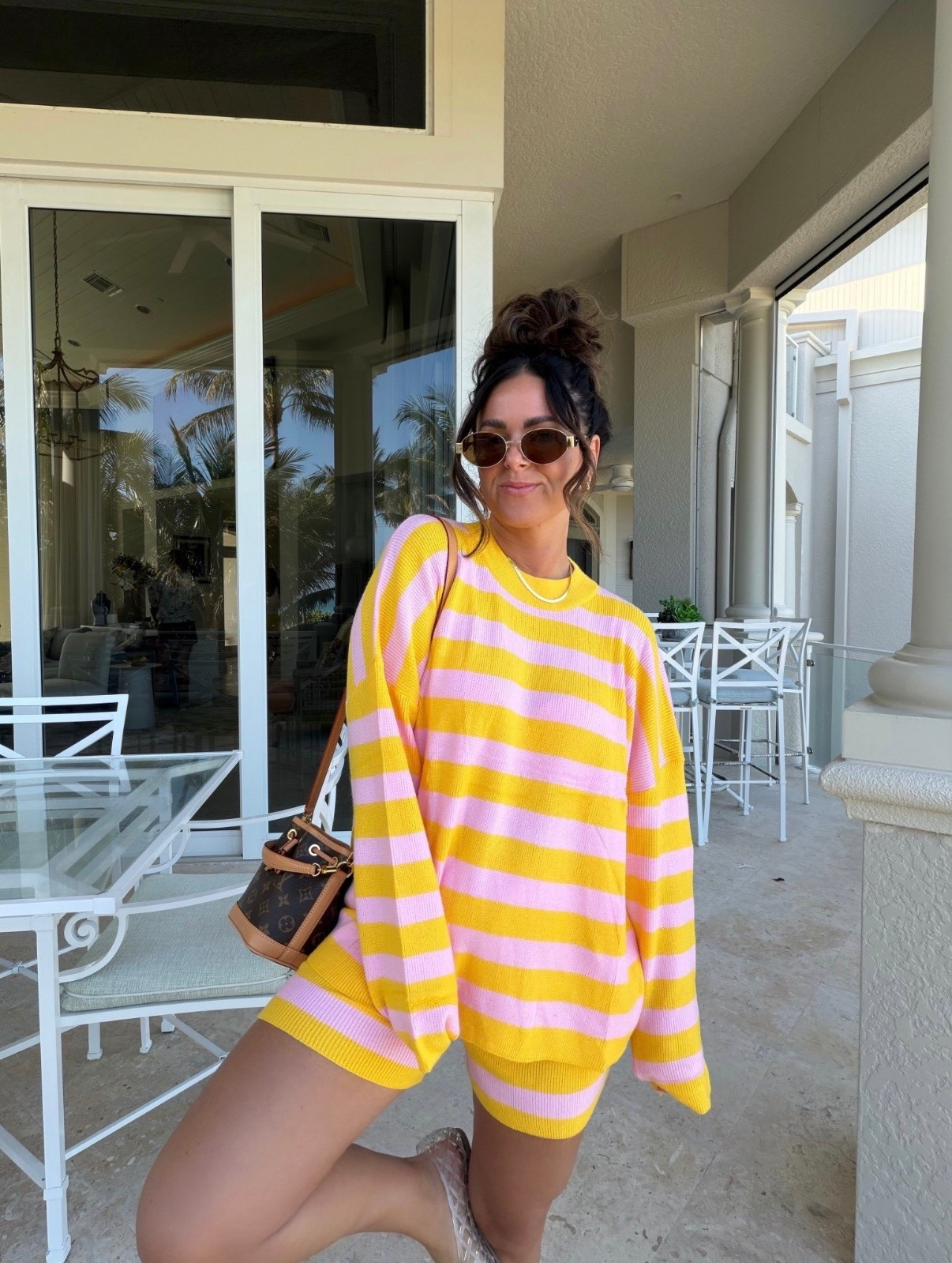 New stripe set 🧡

#LTKSeasonal #LTKgrwm #LTKootd