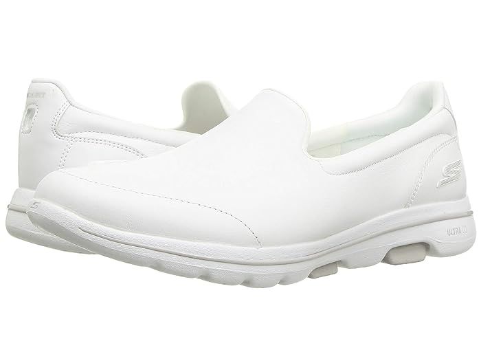 SKECHERS Performance Go Walk 5 - 15923 (White) Women's Shoes | Zappos